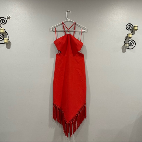 Likely Aldina Midi Tasled Dress 4 - Picture 2 of 9